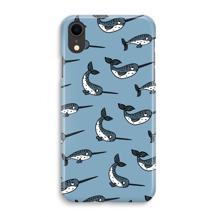 Narwhal: iPhone XR Volledig Geprint Hoesje