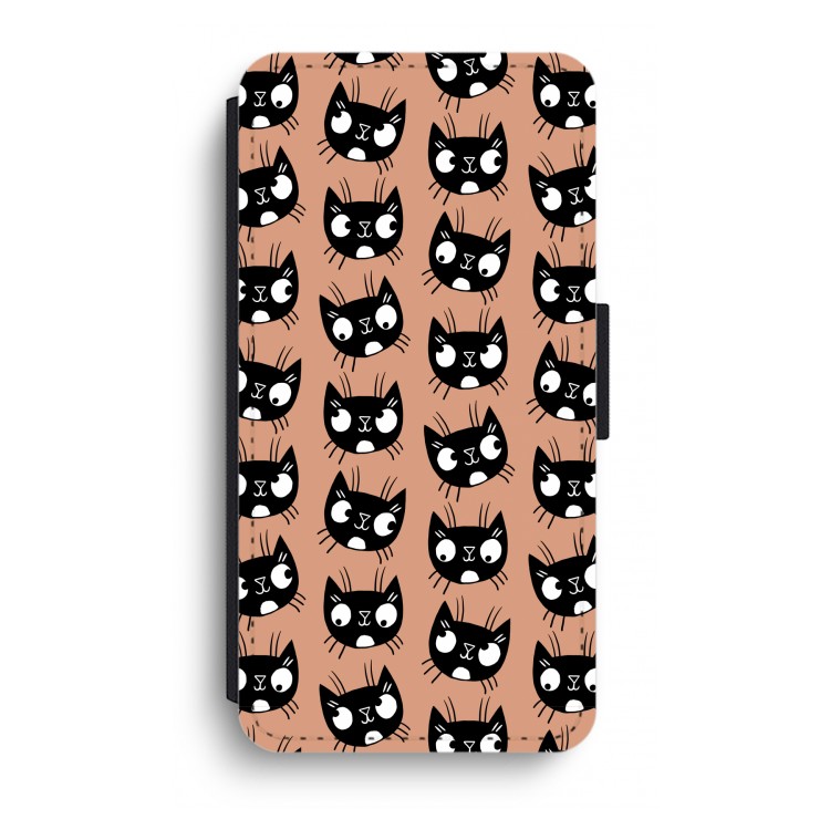 Kat: iPhone XR Flip Hoesje