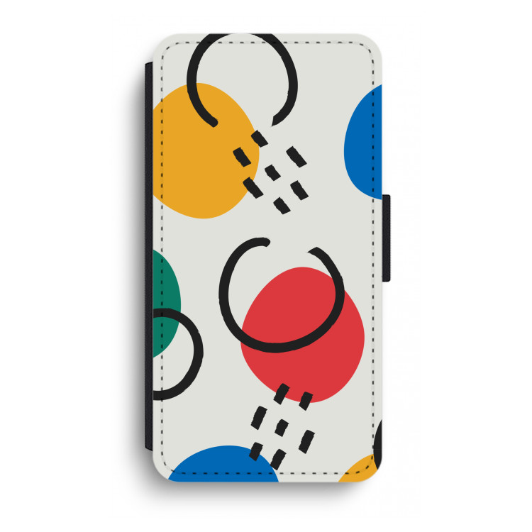 Illustratieve pop 3: iPhone XR Flip Hoesje