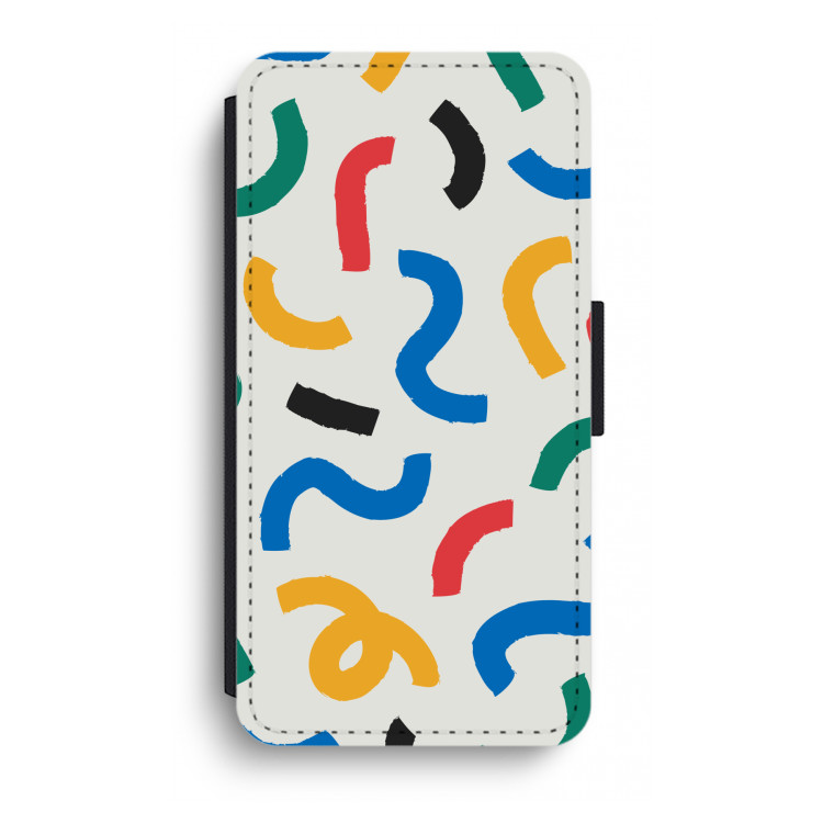 Illustratieve pop 2: iPhone XR Flip Hoesje