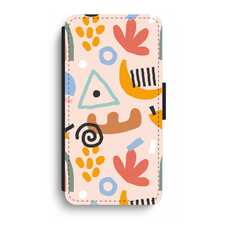 Abstract: iPhone XR Flip Hoesje