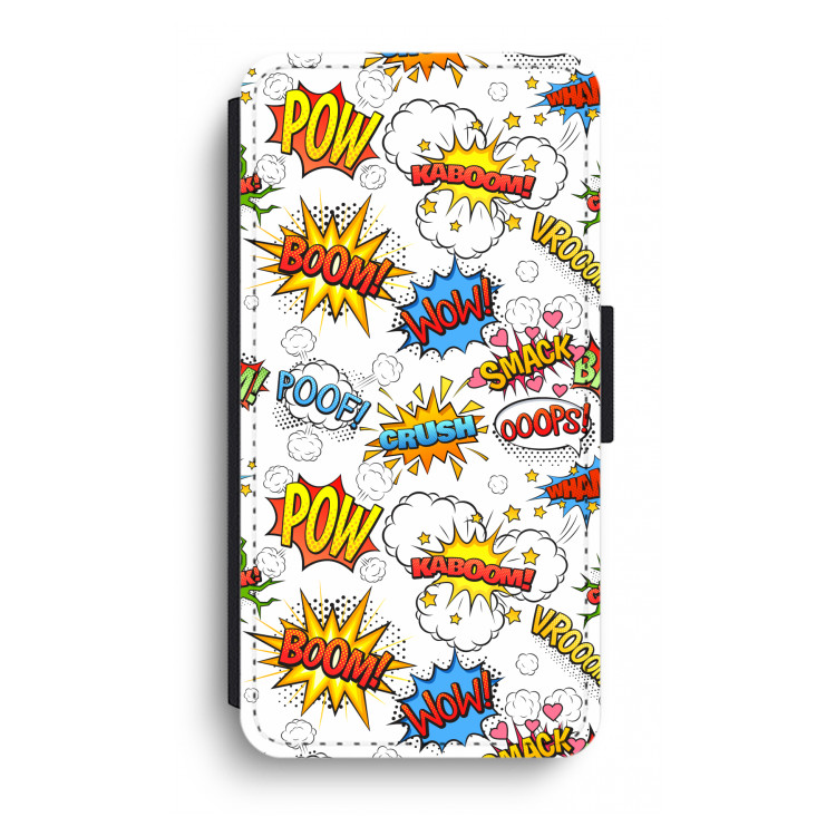 Pow Smack: iPhone XR Flip Hoesje