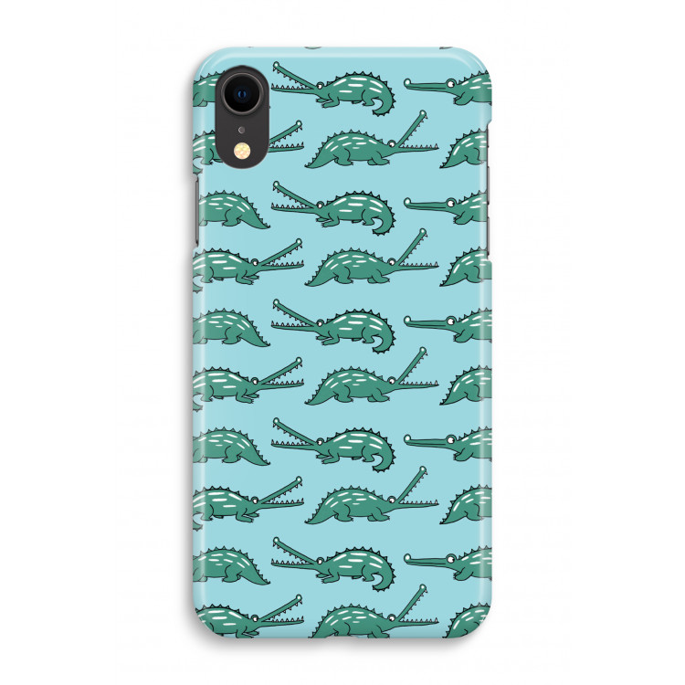 Kroko: iPhone XR Volledig Geprint Hoesje