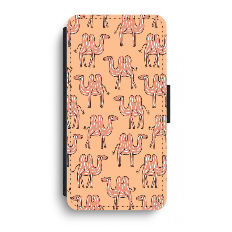 Kameel: iPhone XR Flip Hoesje