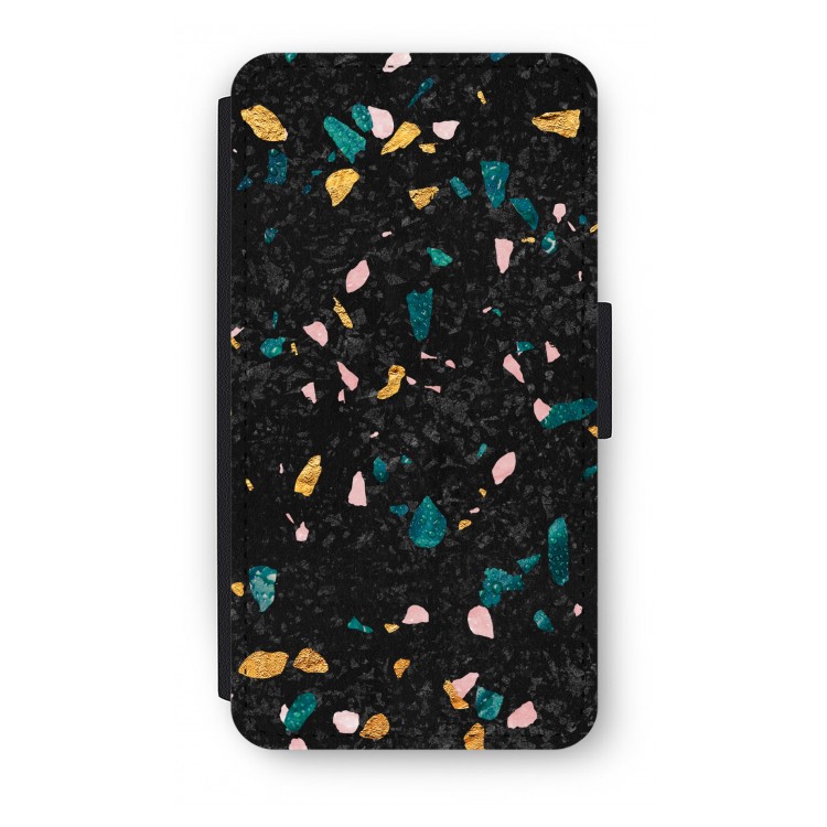 Terrazzo N°10: iPhone XS Flip Hoesje