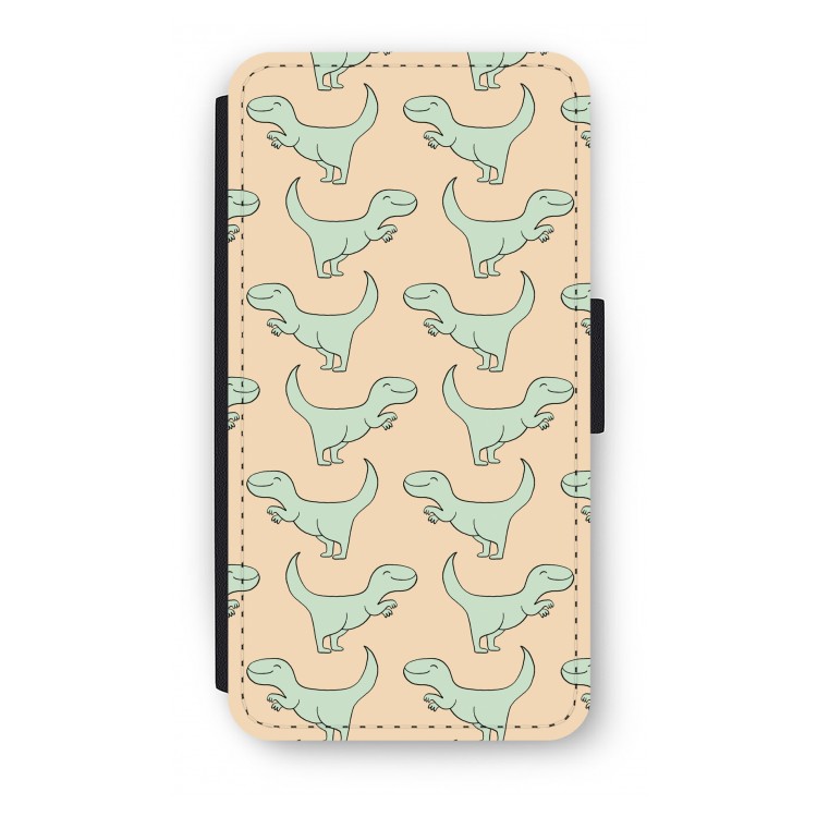 Dinos: iPhone XS Flip Hoesje