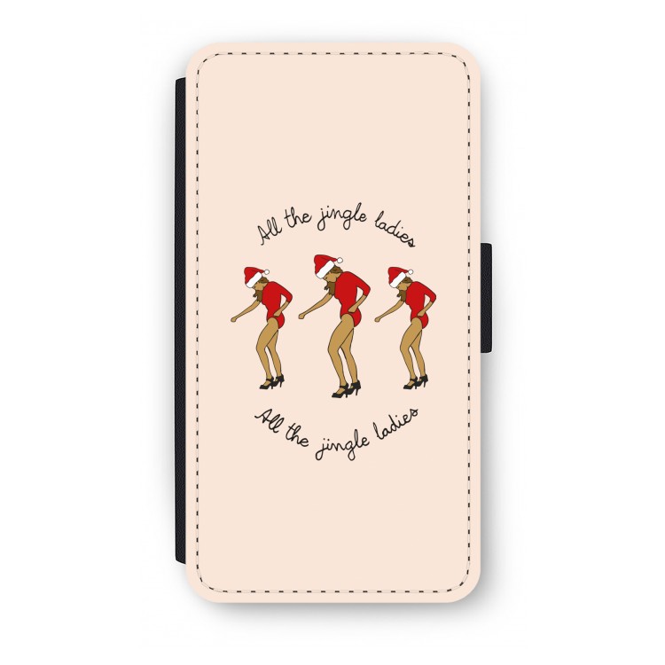 Jingle Ladies: iPhone XS Flip Hoesje