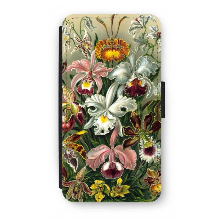 Haeckel Orchidae: iPhone XS Flip Hoesje
