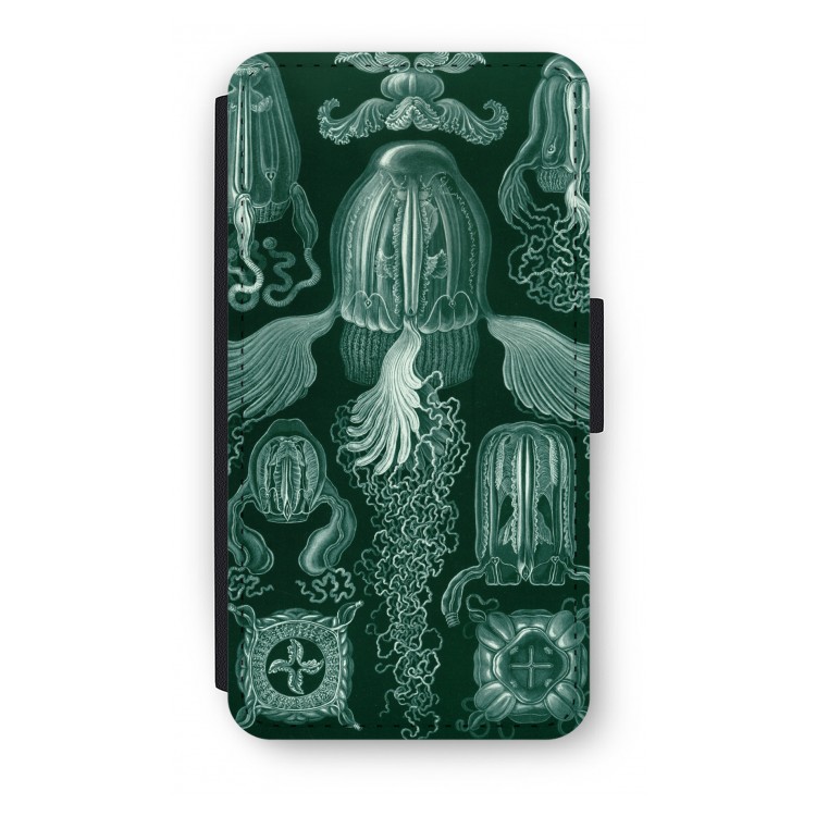 Haeckel Cubomedusae: iPhone XS Flip Hoesje