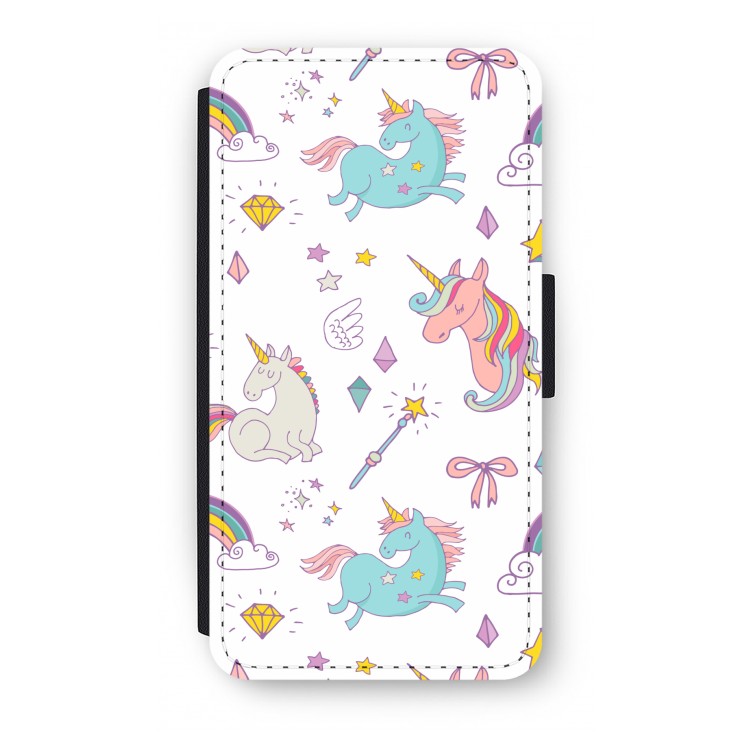 Fantasiewereld: iPhone XS Flip Hoesje