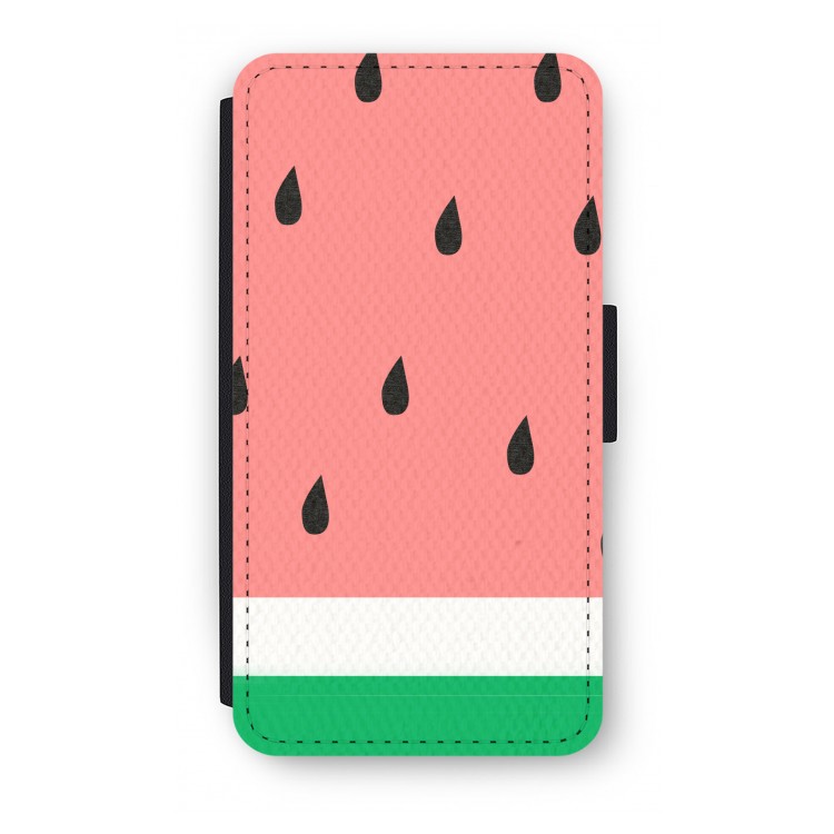 Watermeloen: iPhone XS Flip Hoesje