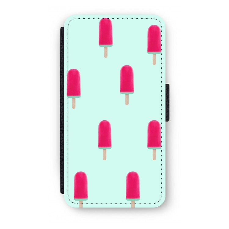 Waterijsje: iPhone XS Flip Hoesje