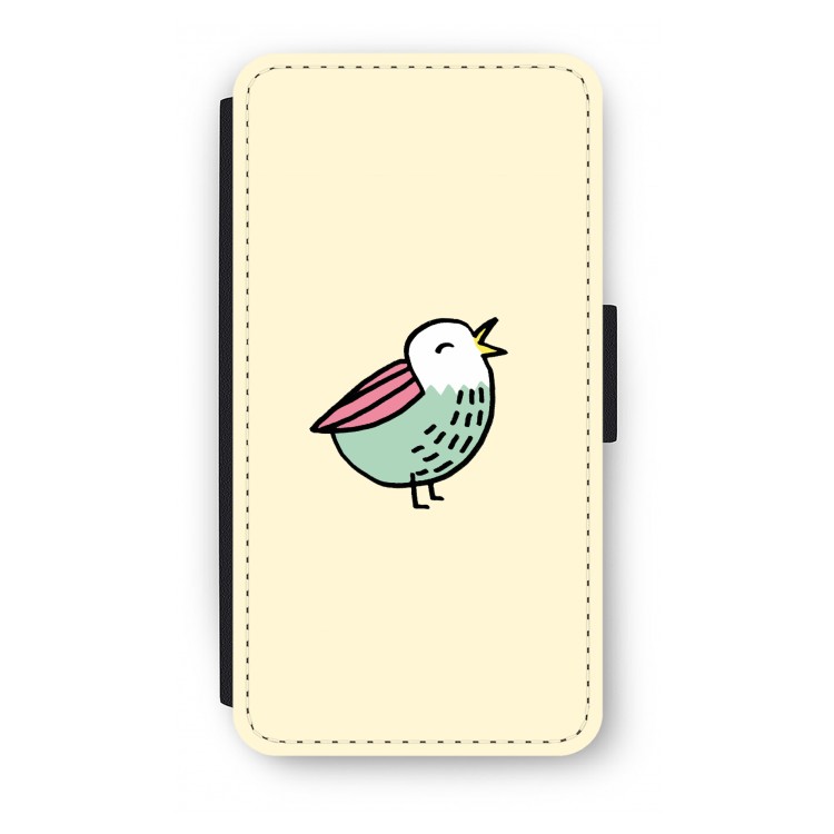 Birdy: iPhone XS Flip Hoesje