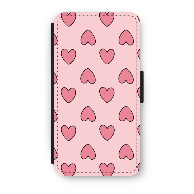 Ondersteboven verliefd: iPhone XS Flip Hoesje