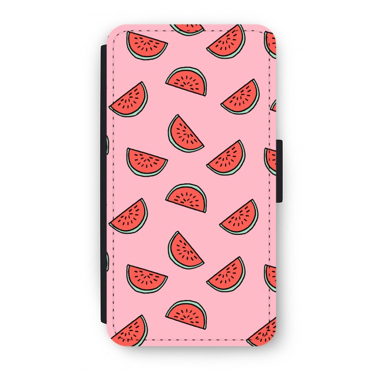 Watermeloen: iPhone XS Flip Hoesje
