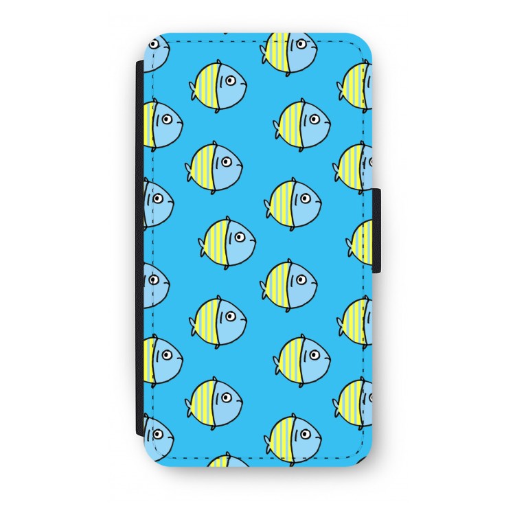 Visjes: iPhone XS Flip Hoesje