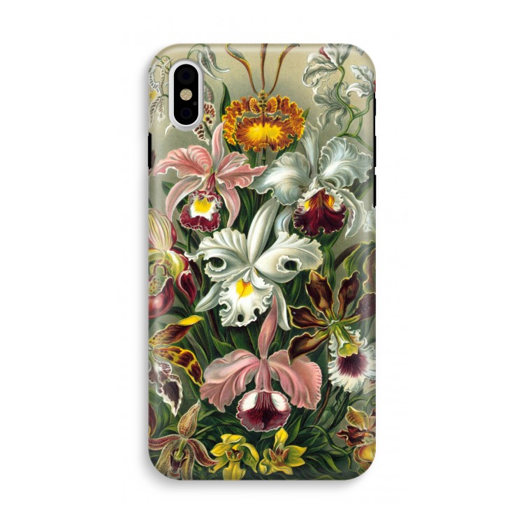 Haeckel Orchidae: iPhone XS Tough Case