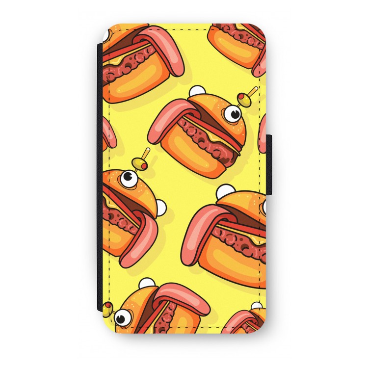 Hamburger: iPhone XS Flip Hoesje