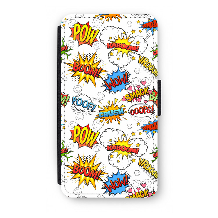 Pow Smack: iPhone XS Flip Hoesje
