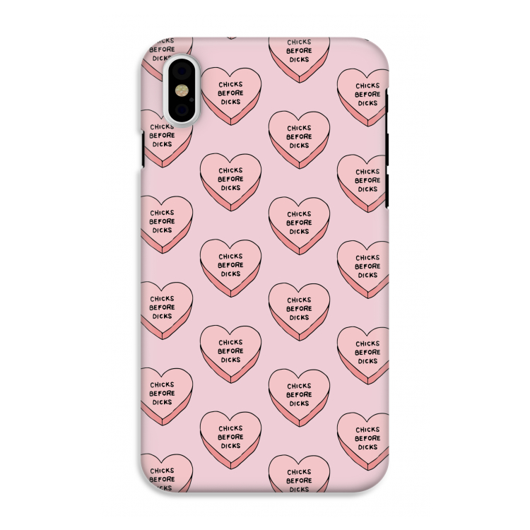 Chicks before dicks: iPhone XS Tough Case