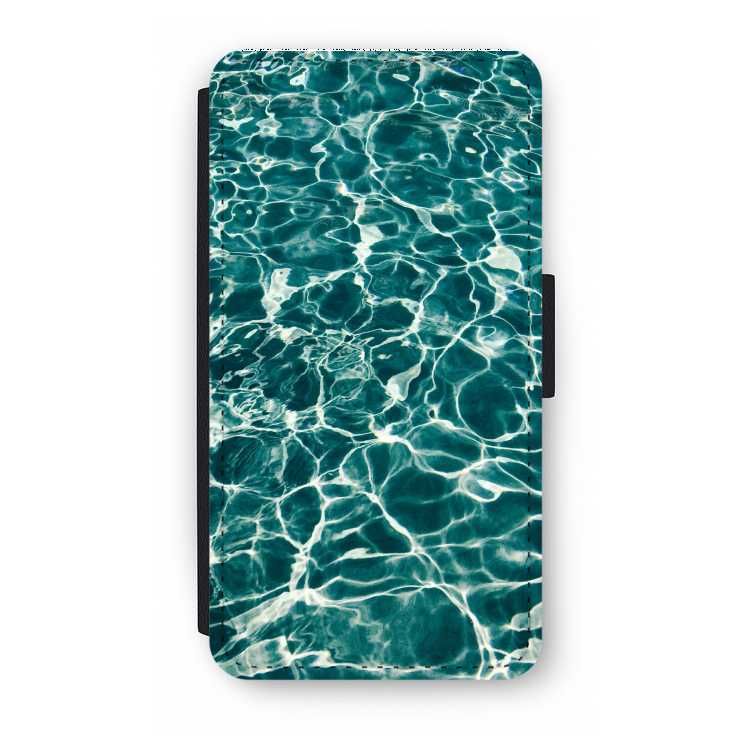 Weerkaatsing water: iPhone XS Flip Hoesje