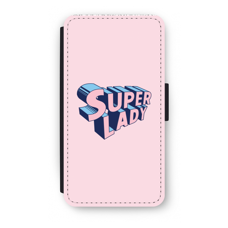 Superlady: iPhone XS Flip Hoesje