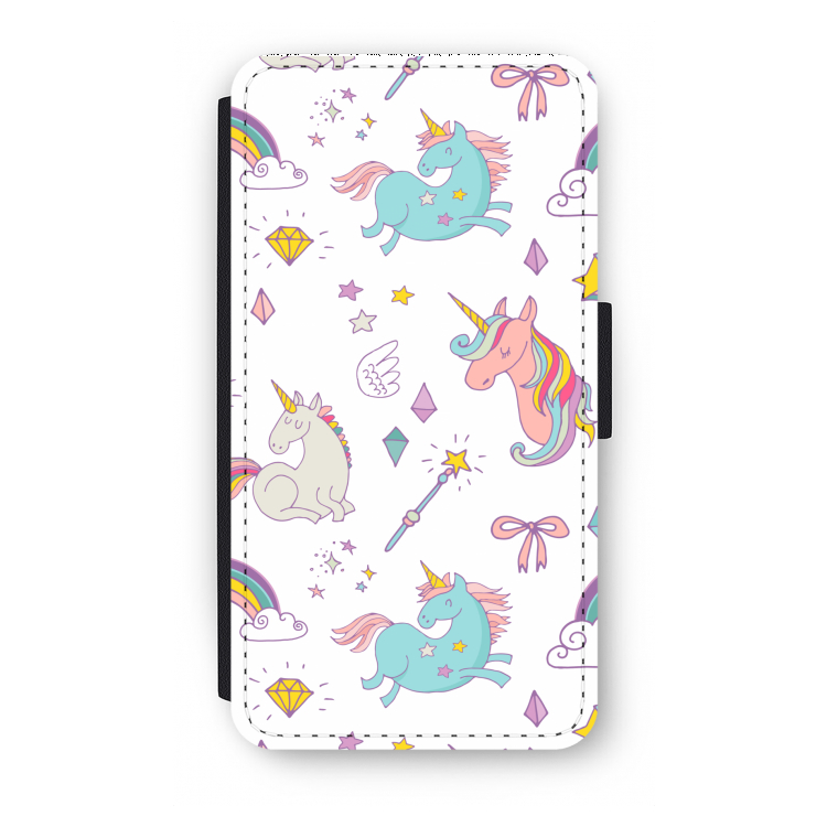 Fantasiewereld: iPhone XS Flip Hoesje
