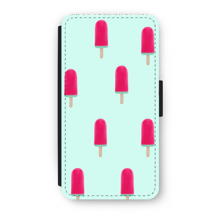 Waterijsje: iPhone XS Flip Hoesje