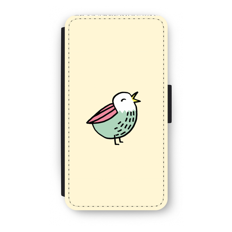Birdy: iPhone XS Flip Hoesje