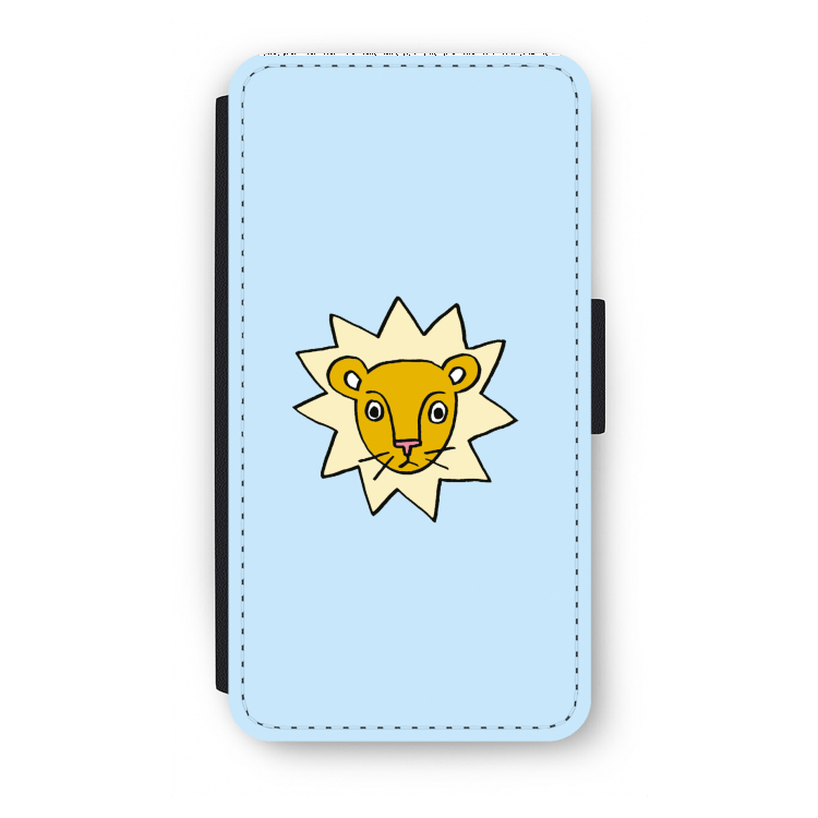 Kleine leeuw: iPhone XS Flip Hoesje