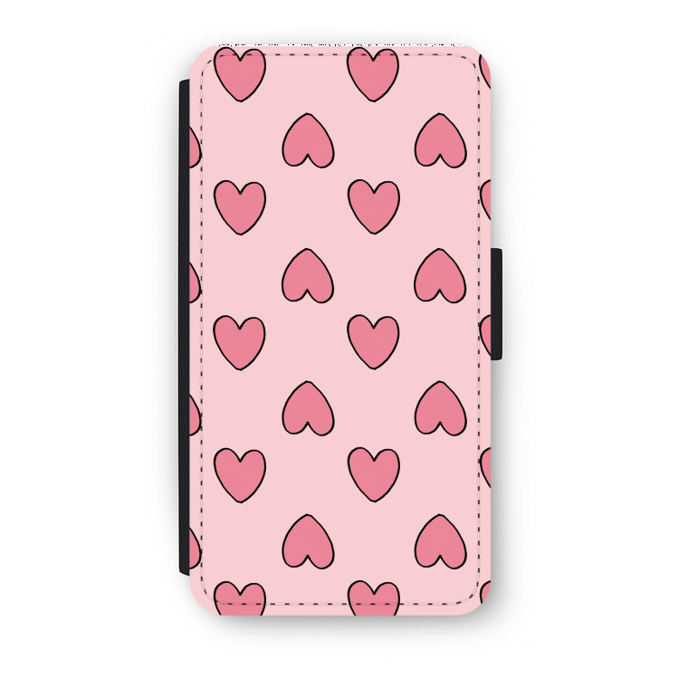 Ondersteboven verliefd: iPhone XS Flip Hoesje