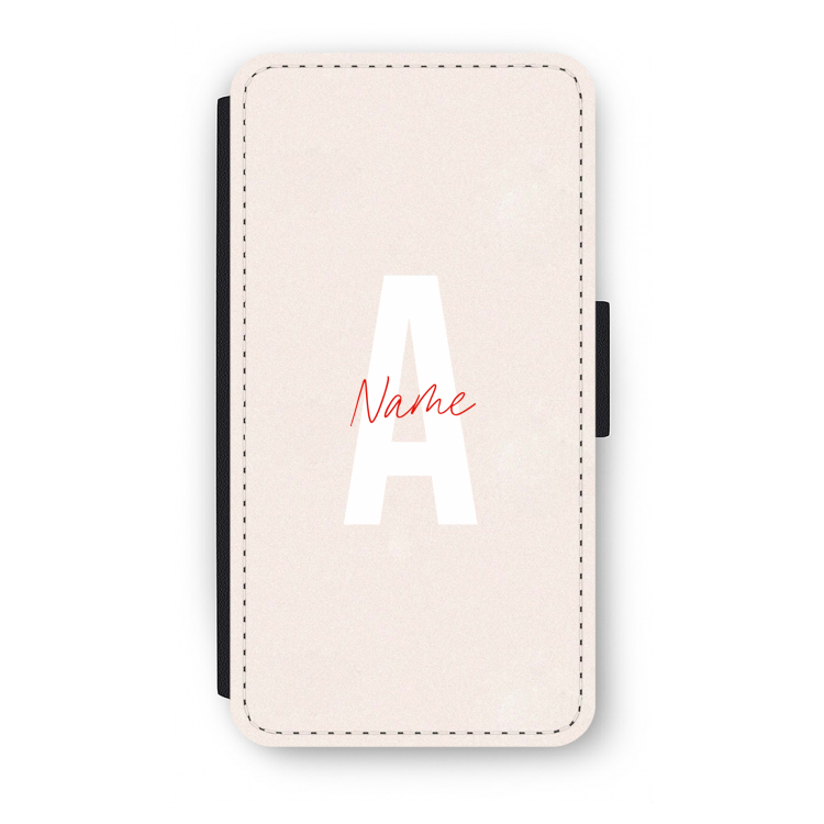 Strawberry Milkshake: iPhone XS Flip Hoesje