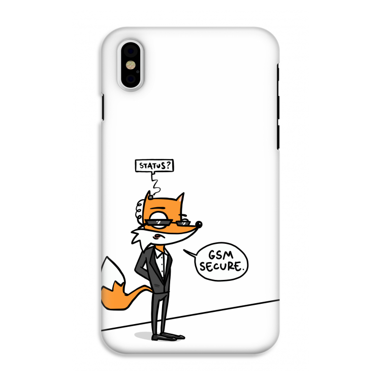 GSM secure: iPhone XS Tough Case