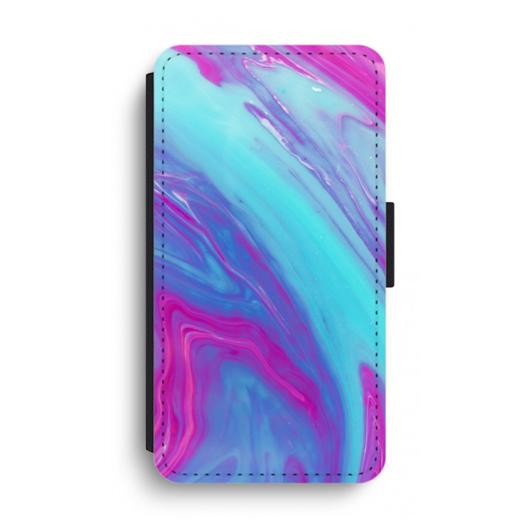 Zweverige regenboog: iPhone XS Max Flip Hoesje