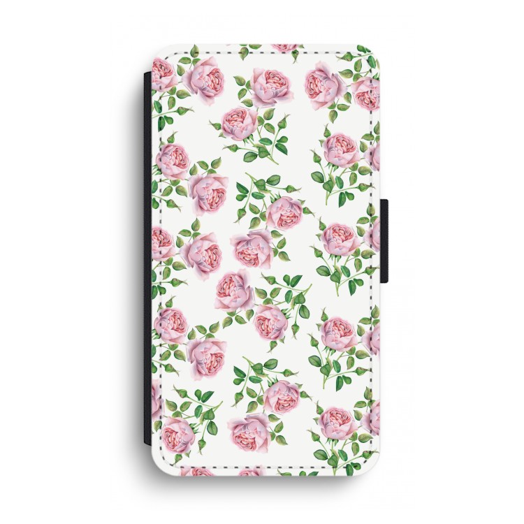 Kleine roosjes: iPhone XS Max Flip Hoesje