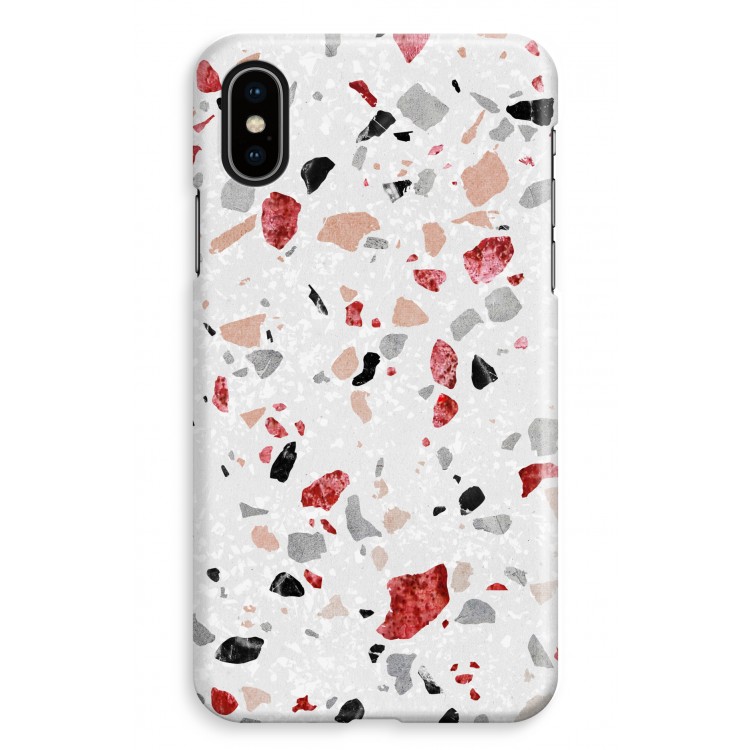 Terrazzo N°12: iPhone XS Max Volledig Geprint Hoesje