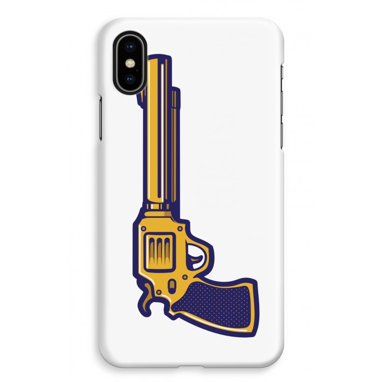 Pew Pew Pew: iPhone XS Max Volledig Geprint Hoesje