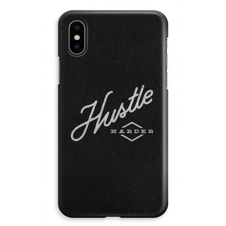 Hustle: iPhone XS Max Volledig Geprint Hoesje