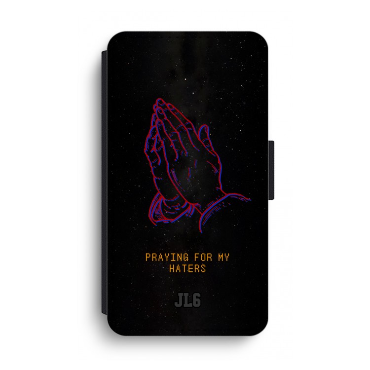 Praying For My Haters: iPhone XS Max Flip Hoesje