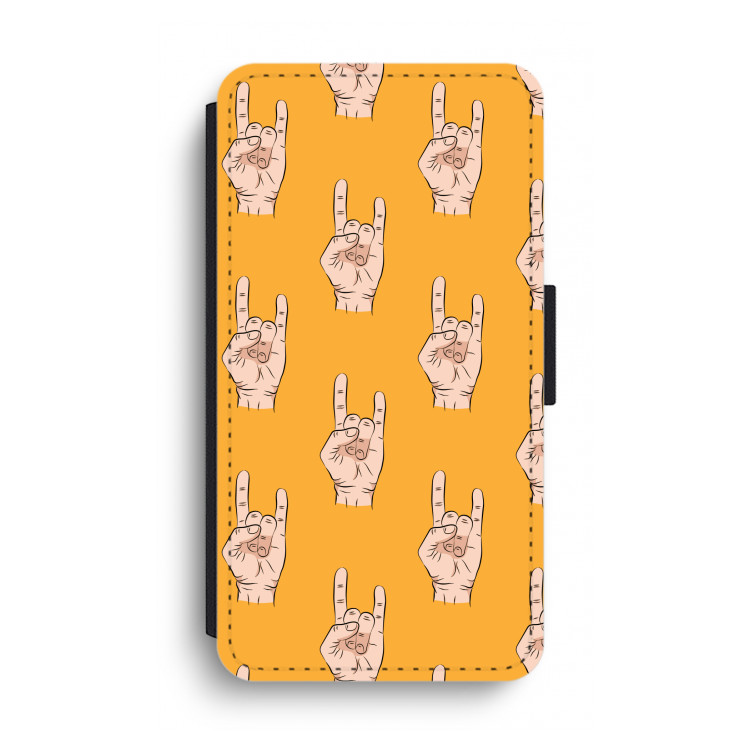 Rock: iPhone XS Max Flip Hoesje