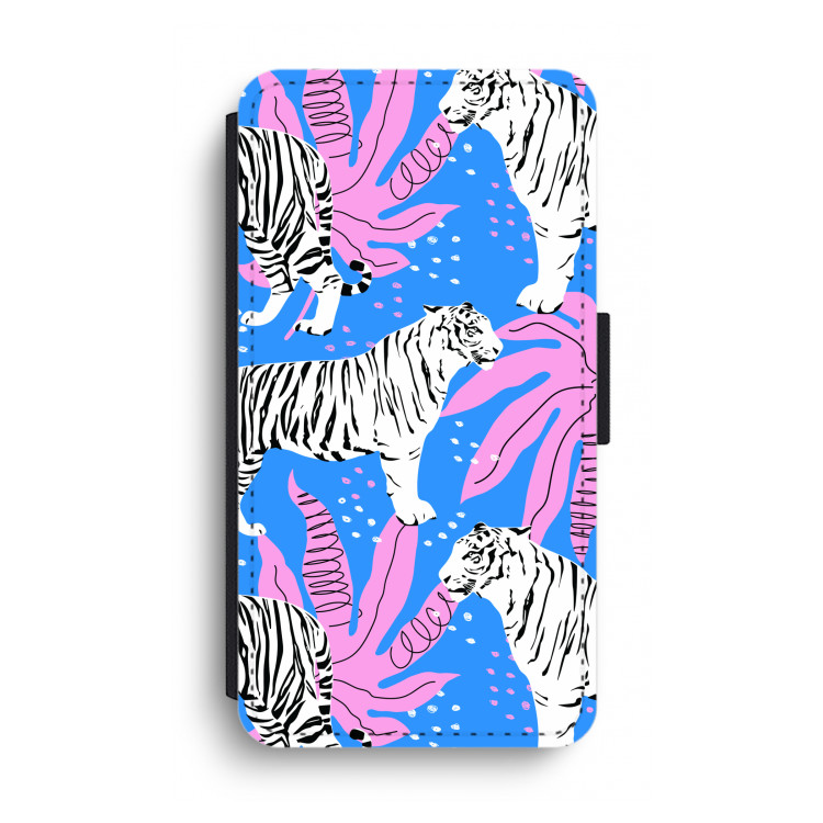Tijger: iPhone XS Max Flip Hoesje