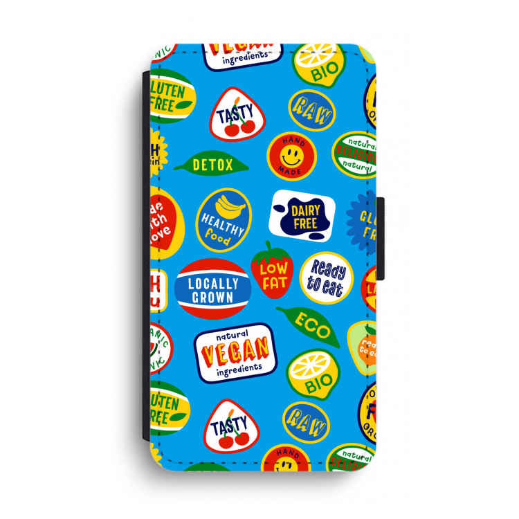 Fruitsticker: iPhone XS Max Flip Hoesje