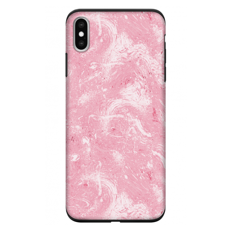 Abstract Painting Pink: iPhone XS Max Tough Case