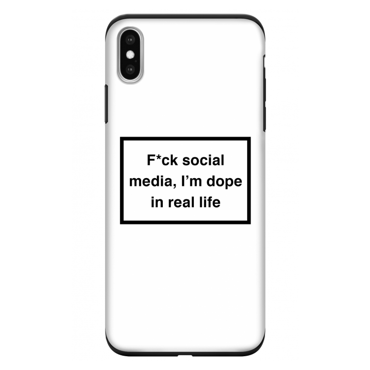 I'm dope: iPhone XS Max Tough Case