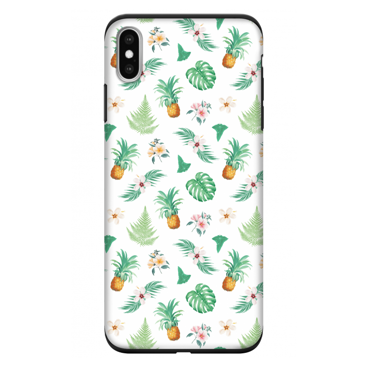 Ananas bladeren: iPhone XS Max Tough Case