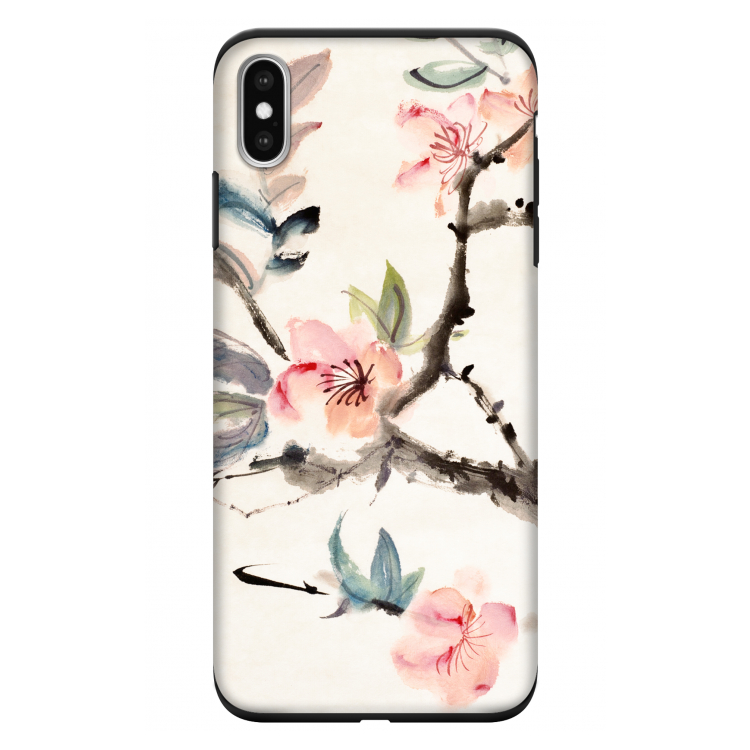 Japanse bloemen: iPhone XS Max Tough Case