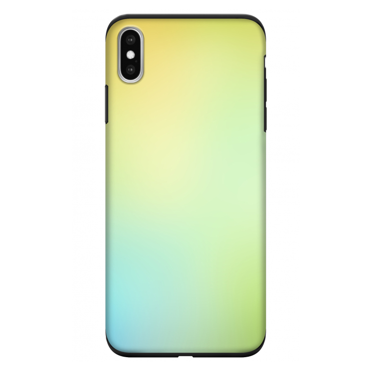Minty mist pastel: iPhone XS Max Tough Case