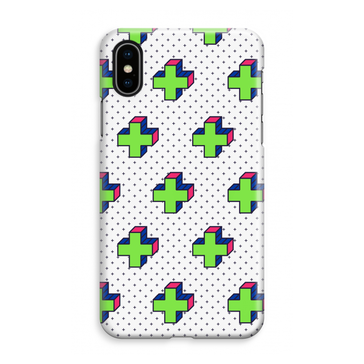 8-bit N°10: iPhone XS Max Volledig Geprint Hoesje