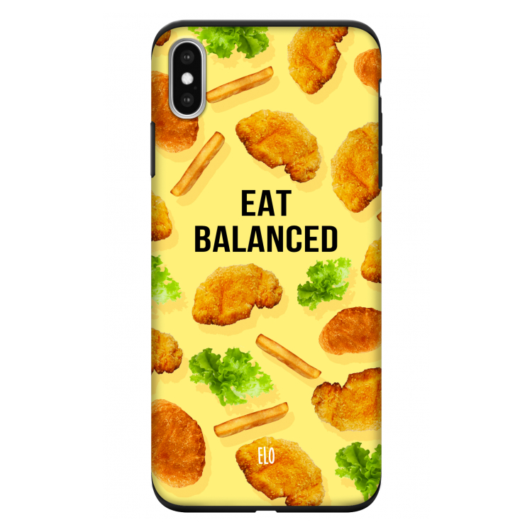 Eat Balanced: iPhone XS Max Tough Case