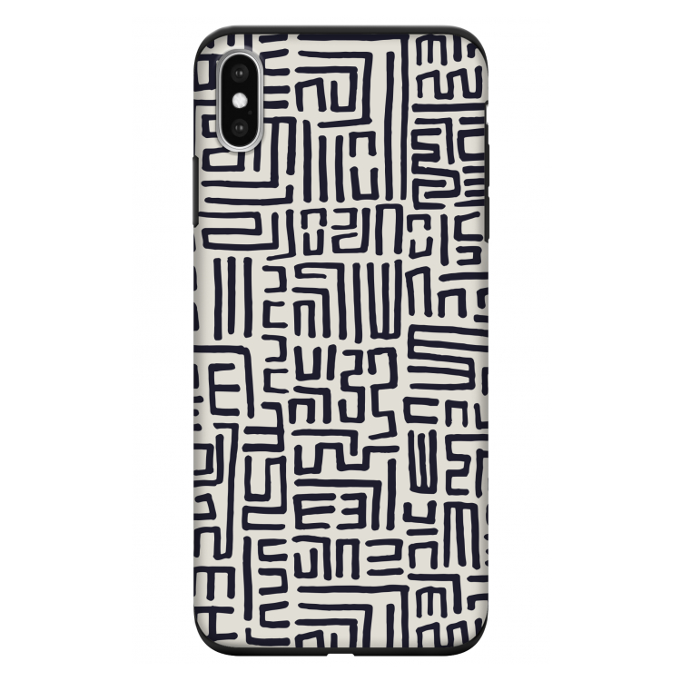 Moroccan Print: iPhone XS Max Tough Case